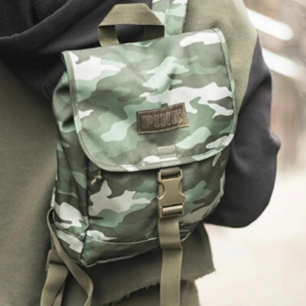 Victoria secret camo backpack - Picture 1 of 3
